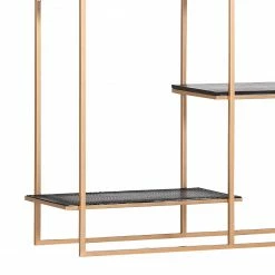 Red Living Regal Sonso - Metall - Schwarz / Gold -Wohnzimmermöbel boutique en ligne 1000261416 210430 11580900015 DETAILS P000000001000261416