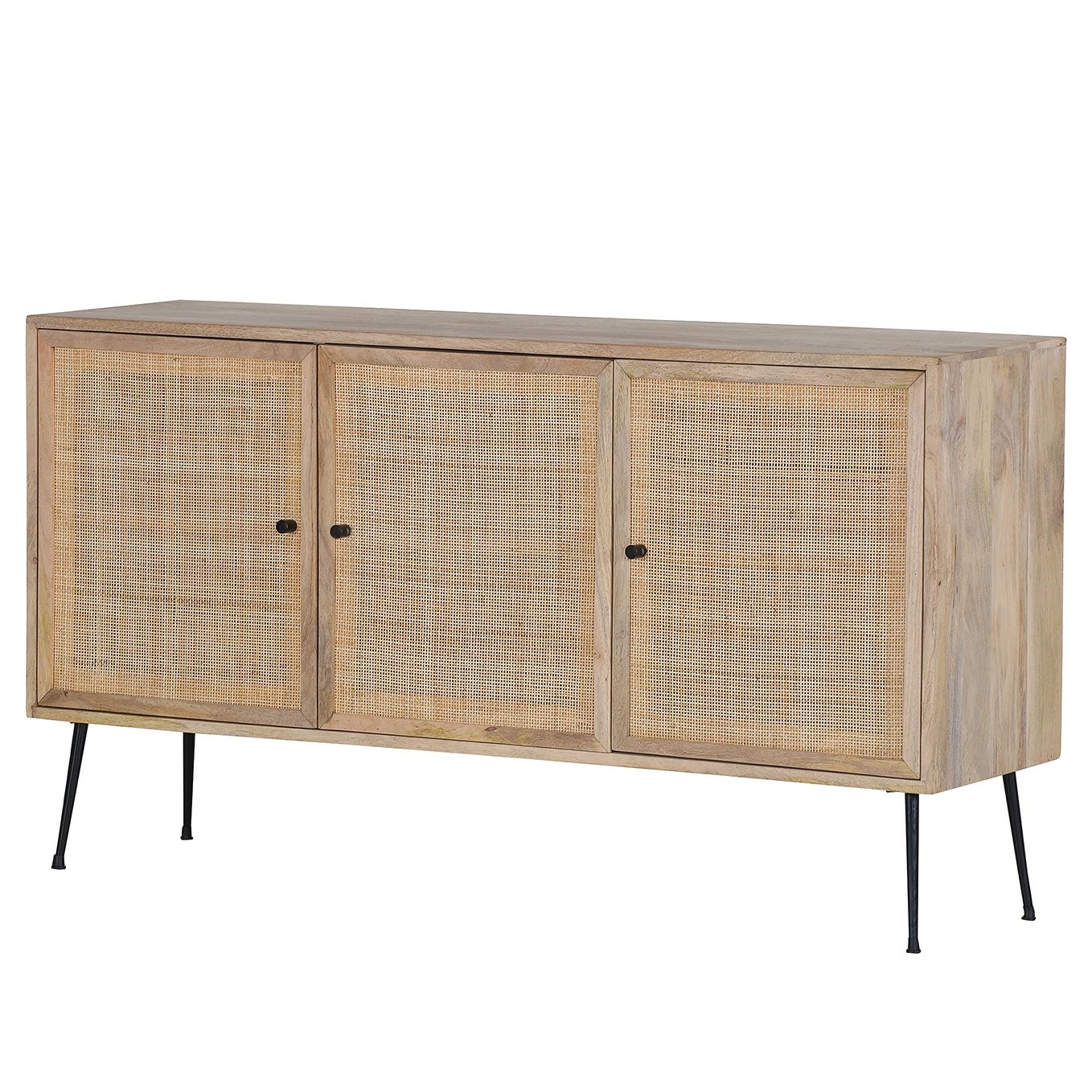 Naturoo Sideboard Maardu - Rattan / Mango massiv - Beige / Mango 1 Naturoo Sideboard Maardu - Rattan / Mango massiv - Beige / Mango