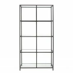 Loftscape Regal Varaville - Metall / Glas - Schwarz -Wohnzimmermöbel boutique en ligne 1000261666 210423 13352300062 DETAILS P000000001000261666