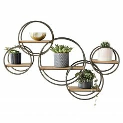 Loftscape Wandregal Trept - Eiche massiv / Metall - Eiche / Schwarz -Wohnzimmermöbel boutique en ligne 1000261674 210423 13355900096 DETAILS P000000001000261674