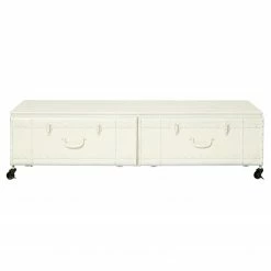 Loftscape TV-Lowboard Vebret - Metall - Cremeweiß 7 Loftscape TV-Lowboard Vebret - Metall - Cremeweiß -Wohnzimmermöbel boutique en ligne 1000261675 210423 13360300099 DETAILS P000000001000261675