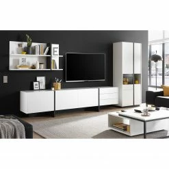 Loftscape Wandregal Muuga - Weiß / Grau -Wohnzimmermöbel boutique en ligne 1000261762 210422 07555700026 MOOD DETAILS P000000001000261762 mood