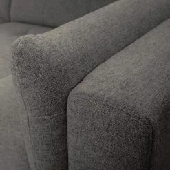 Loftscape Ecksofa Miches - Webstoff - Grau - Ottomane davorstehend links -Wohnzimmermöbel boutique en ligne 1000261770 210608 13484200006 DETAILS P000000001000261770