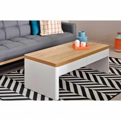 Jahnke Couchtisch Libre Coffee - Kerneiche Dekor / Weiß -Wohnzimmermöbel boutique en ligne 1000261793 210426 09090300032 MOOD DETAILS P000000001000261793 mood