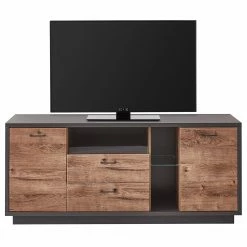 Red Living Wohnwand Batey II (3-teilig) - Haveleiche Dekor / Graphit -Wohnzimmermöbel boutique en ligne 1000261853 210618 12261000003 DETAILS P000000001000261853