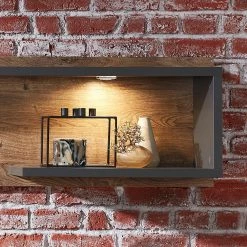 Red Living Wohnwand Batey II (3-teilig) - Haveleiche Dekor / Graphit -Wohnzimmermöbel boutique en ligne 1000261853 210618 12261100007 DETAILS P000000001000261853