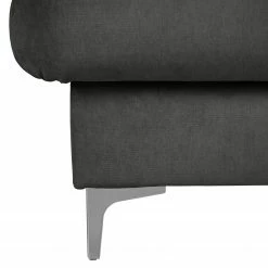 Recamiere Keld - Flachgewebe - Grau - Armlehne davorstehend rechts -Wohnzimmermöbel boutique en ligne 1000262173 220408 100 DETAILS P000000001000262173