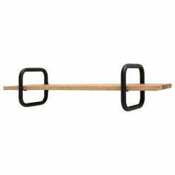 Ars manufacti Wandregal Wana III - Eiche massiv / Metall