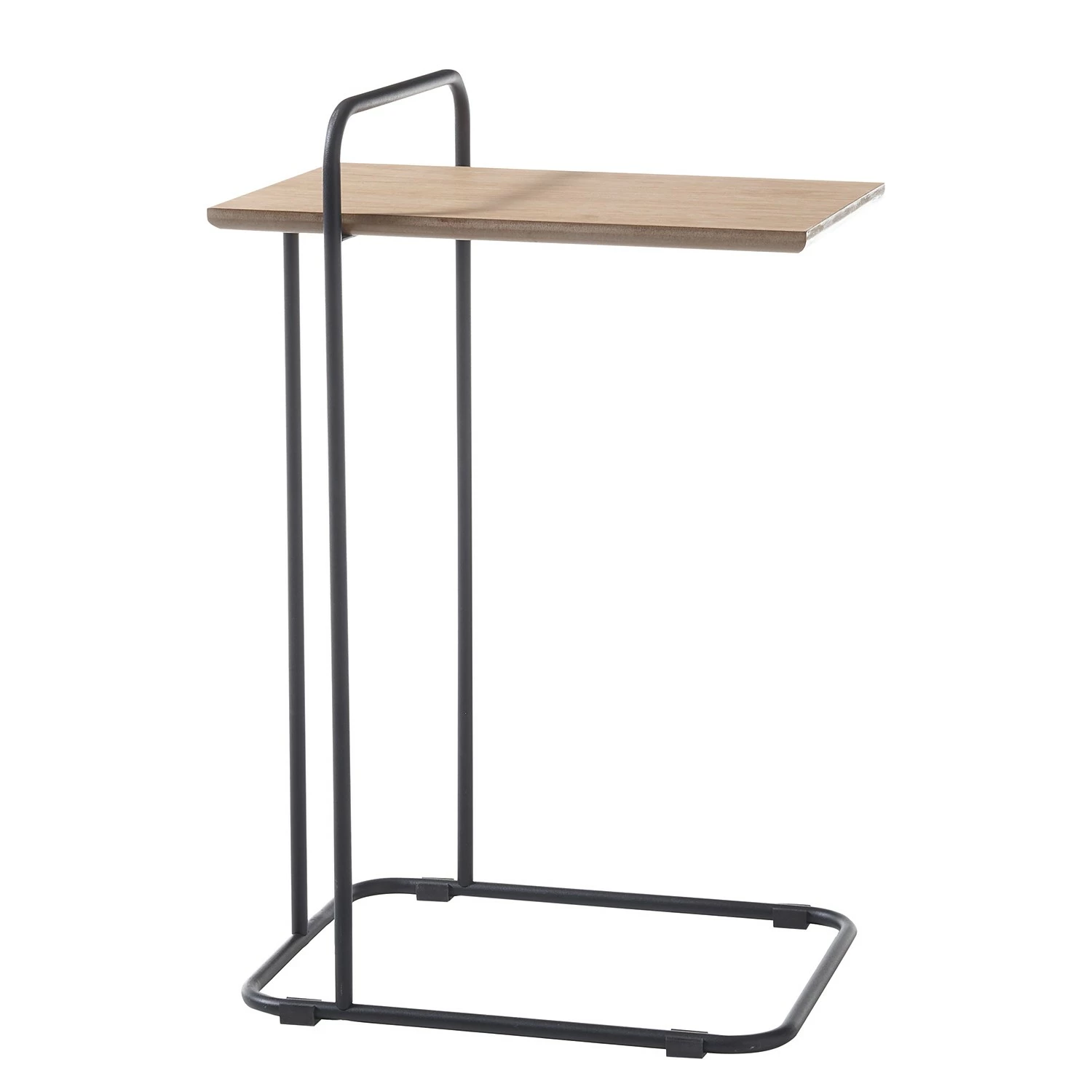 Naturoo Beistelltisch Mustvee - Echtholzfurnier / Metall 1 Naturoo Beistelltisch Mustvee - Echtholzfurnier / Metall