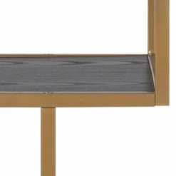 Red Living Regal Coogee I - Schwarz / Gold - Höhe: 114 cm -Wohnzimmermöbel boutique en ligne 1000263280 210430 14473000101 DETAILS P000000001000263280