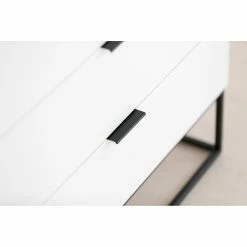 Loftscape Kommode Kaina - Weiß / Schwarz -Wohnzimmermöbel boutique en ligne 1000263292 210430 14473100166 DETAILS P000000001000263292