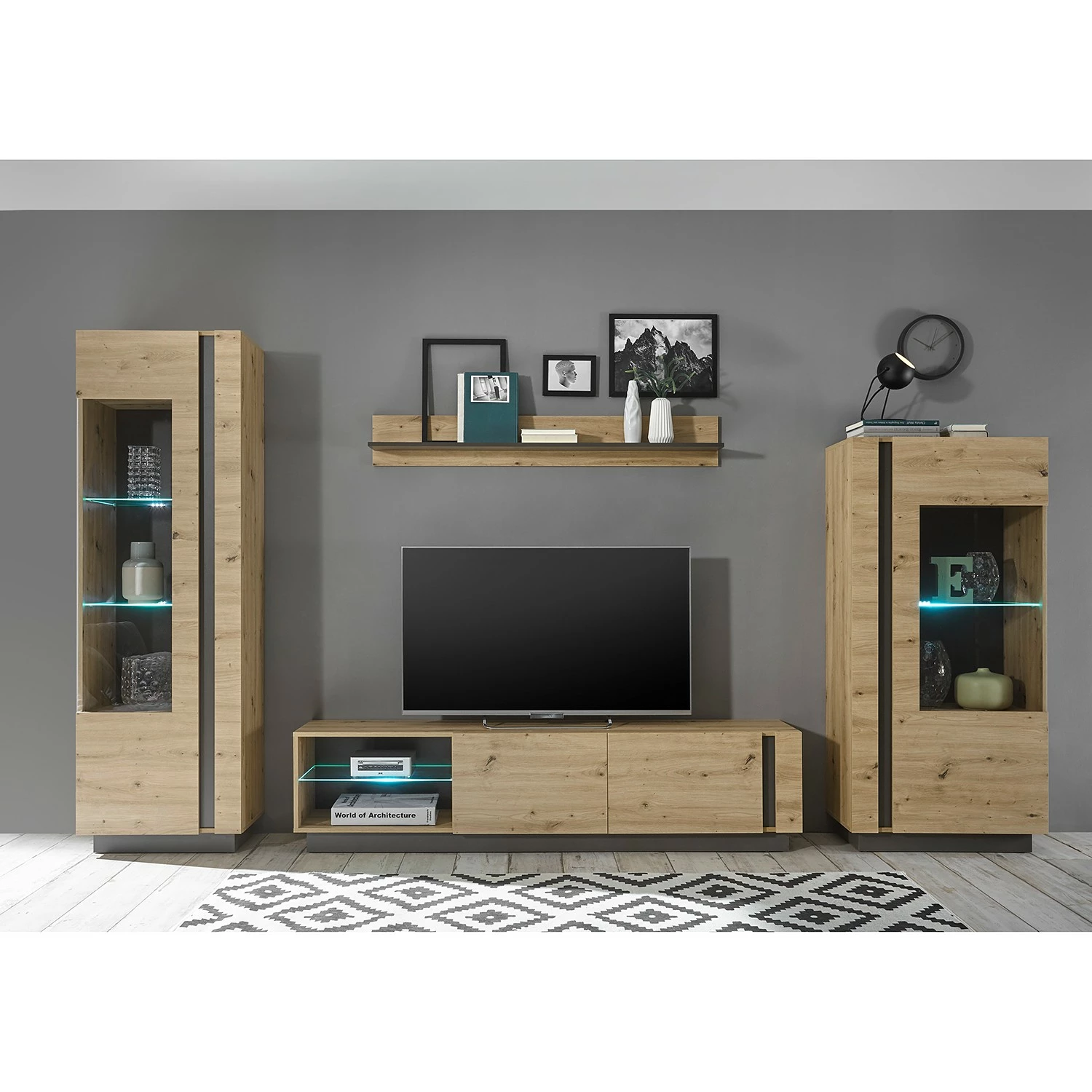 Loftscape Wandboard Cailla - Eiche Artisan Dekor 4 Loftscape Wandboard Cailla - Eiche Artisan Dekor – Bild 4