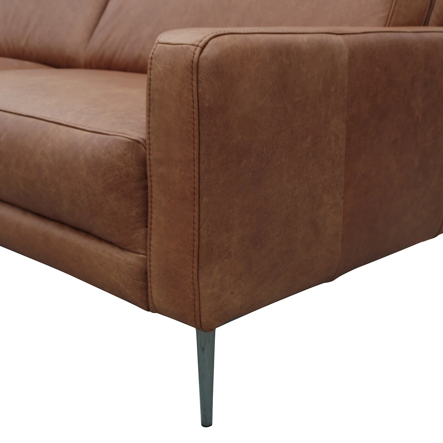 Loftscape Sofa Suzette I (2-Sitzer) - Echtleder - Echtleder Arelia: Muskat 5 Loftscape Sofa Suzette I (2-Sitzer) - Echtleder - Echtleder Arelia: Muskat – Bild 5