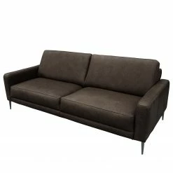 Loftscape Sofa Suzette II (3-Sitzer) - Echtleder - Echtleder Arelia: Fango