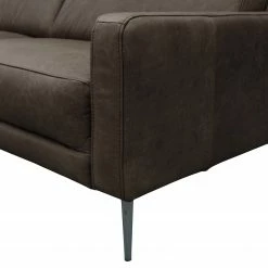 Loftscape Sofa Suzette II (3-Sitzer) - Echtleder - Echtleder Arelia: Fango -Wohnzimmermöbel boutique en ligne 1000263489 210601 15012401299 DETAILS P000000001000263489