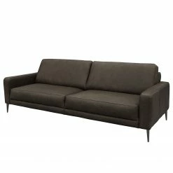 Loftscape Sofa Suzette (3,5-Sitzer) - Echtleder Arelia: Fango