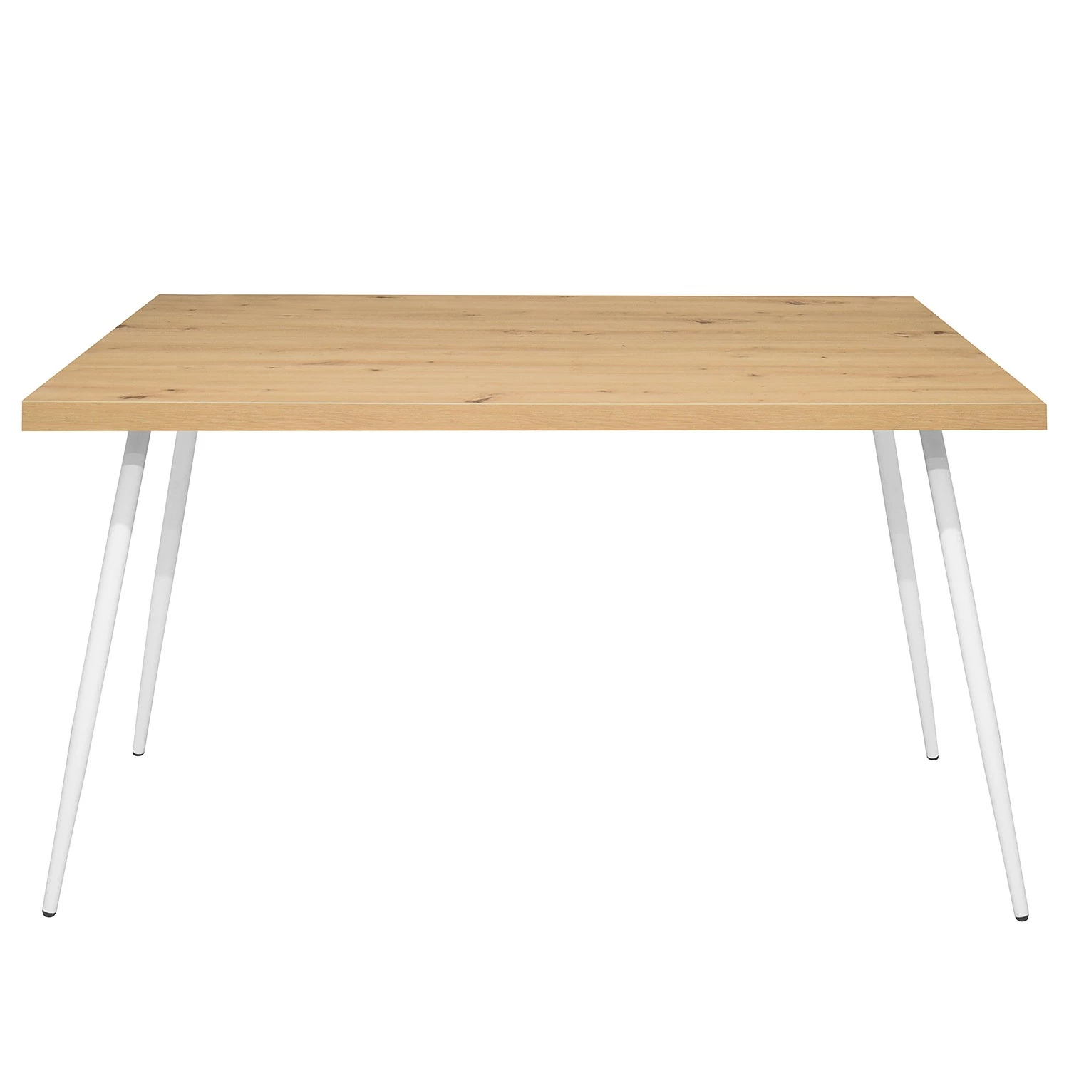 Furnitive Schreibtisch Unieux I - Asteiche Dekor - Breite: 120 cm - Weiß 1 Furnitive Schreibtisch Unieux I - Asteiche Dekor - Breite: 120 cm - Weiß