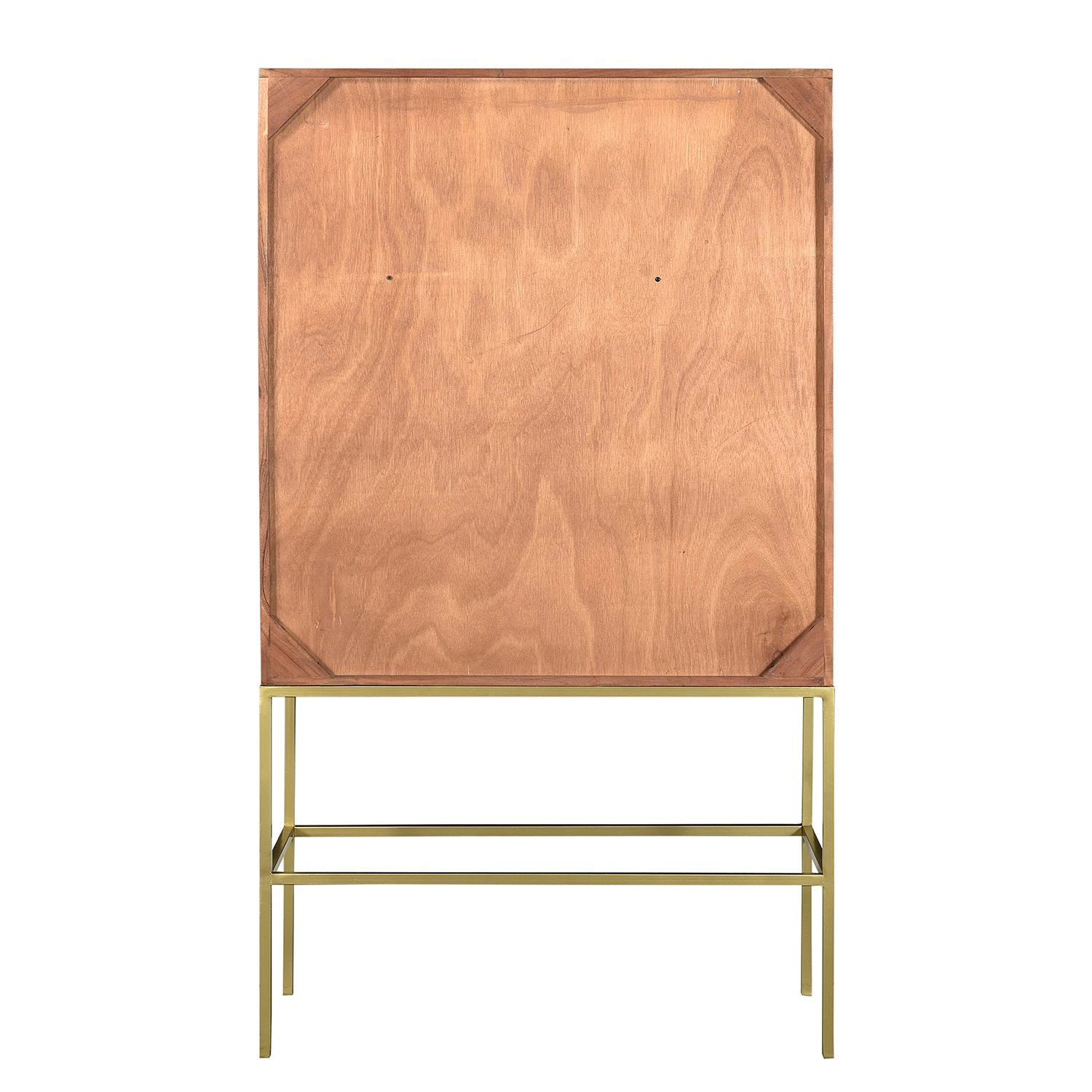 Jack & Alice Highboard Puyo - Akazie massiv / Metall - Akazie / Gold 6 Jack & Alice Highboard Puyo - Akazie massiv / Metall - Akazie / Gold – Bild 6