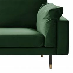 Maison Belfort Sofa Venette (3-Sitzer) - Microfaser - Microfaser Bruna: Dunkelgrün -Wohnzimmermöbel boutique en ligne 1000264990 210827 06174700160 DETAILS P000000001000264990
