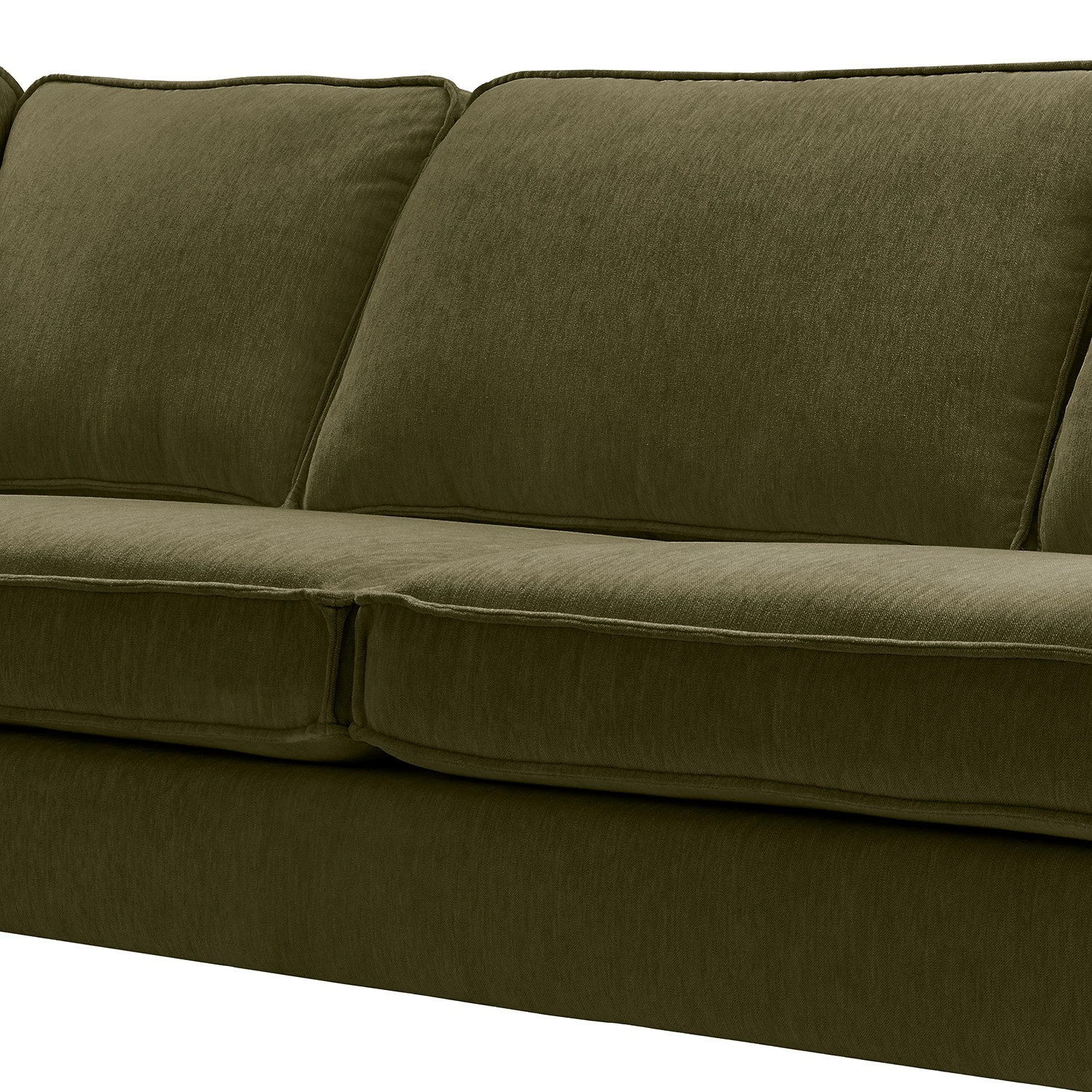 Mørteens Ecksofa Monblanc - Webstoff - Webstoff Velia: Dunkelgrün - Ottomane davorstehend links 8 Mørteens Ecksofa Monblanc - Webstoff - Webstoff Velia: Dunkelgrün - Ottomane davorstehend links – Bild 8