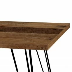 Furnitive Schreibtisch Unieux - Altholz Dekor - Breite: 160 cm - Schwarz -Wohnzimmermöbel boutique en ligne 1000265571 210520 14004100507 DETAILS P000000001000265571