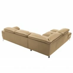 Loftscape Ecksofa Bussy - Echtleder - Echtleder Poas: Cappuccino - Ottomane davorstehend links - Mit Schlaffunktion -Wohnzimmermöbel boutique en ligne 1000266791 211018 11140800094 DETAILS P000000001000266791