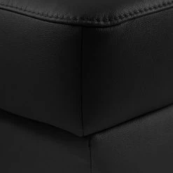 Loftscape Wohnlandschaft Bussy - Echtleder - Echtleder Moja: Schwarz - Longchair davorstehend rechts / Ottomane links - Mit Schlaffunktion -Wohnzimmermöbel boutique en ligne 1000266810 210527 11184000584 DETAILS P000000001000266810