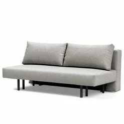 Innovation Möbel Schlafsofa Achillas - Webstoff - Lichtgrau