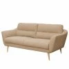 Norrwood Sofa Lucinda I (2,5-Sitzer) - Webstoff - Webstoff Hanabi: Beige - Beige