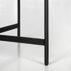 Studio Copenhagen Konsolentisch Abee - Marmor Schwarz Dekor / Schwarz -Wohnzimmermöbel boutique en ligne 1000270353 220809 041 DETAILS P000000001000270353