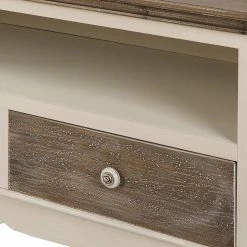 Ridgevalley TV-Lowboard Pua - Eukalyptus massiv - Cremeweiß / Braun -Wohnzimmermöbel boutique en ligne 1000270686 210602 06133100118 DETAILS P000000001000270686