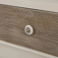 Ridgevalley TV-Lowboard Pua - Eukalyptus massiv - Cremeweiß / Braun -Wohnzimmermöbel boutique en ligne 1000270686 210602 06133100119 DETAILS P000000001000270686