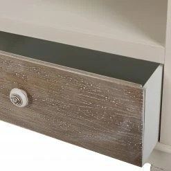 Ridgevalley TV-Lowboard Pua - Eukalyptus massiv - Cremeweiß / Braun -Wohnzimmermöbel boutique en ligne 1000270686 210602 06133100120 DETAILS P000000001000270686