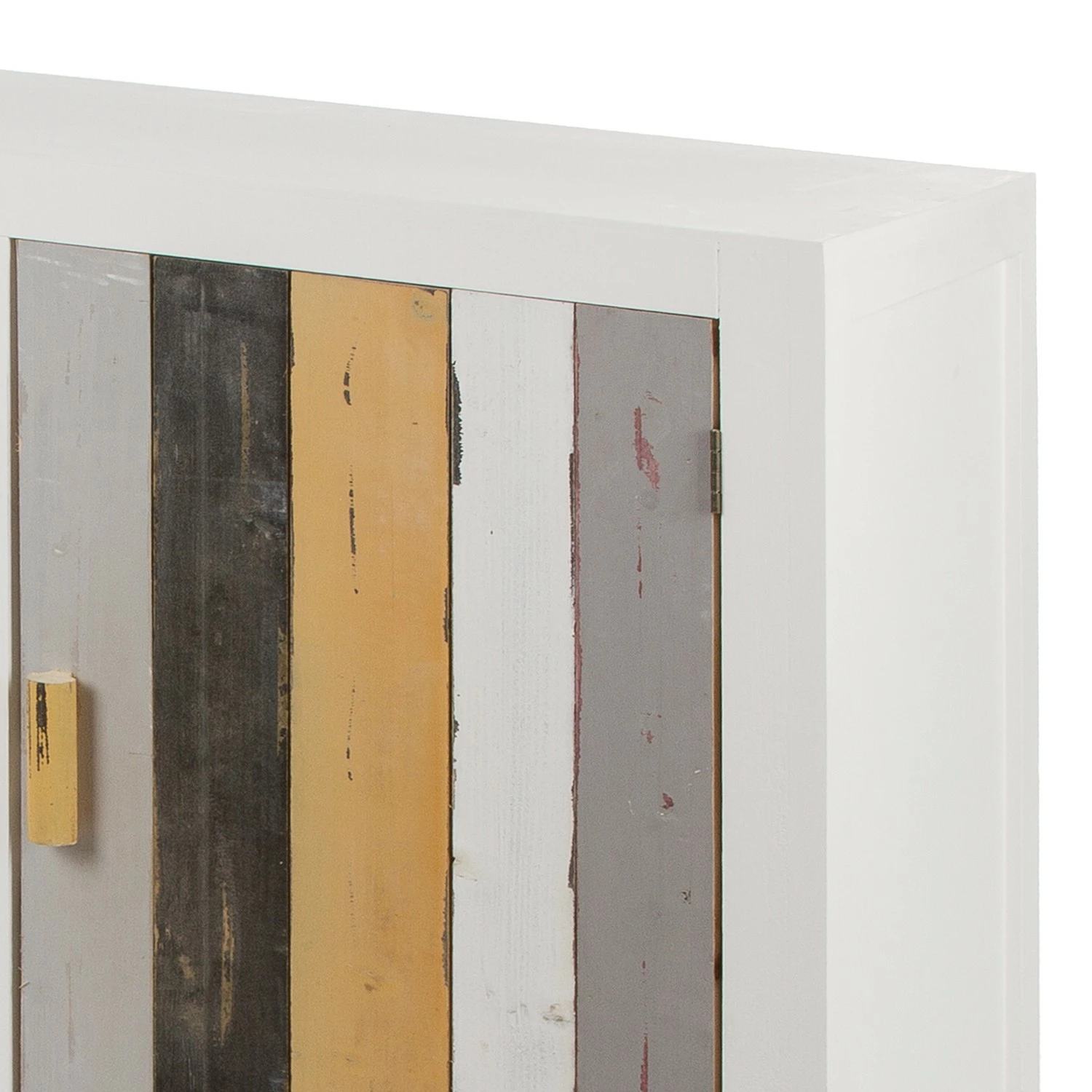 Ridgevalley Kommode Souper - Eukalyptus massiv - Weiß / Schwarz 5 Ridgevalley Kommode Souper - Eukalyptus massiv - Weiß / Schwarz – Bild 5