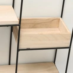 Boltze Wandregal Tjorge I - Metall - Schwarz / Braun 6 Boltze Wandregal Tjorge I - Metall - Schwarz / Braun -Wohnzimmermöbel boutique en ligne 1000270754 210709 14011700019 DETAILS P000000001000270754