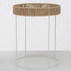 Boltze Beistelltisch Elo (3er-Set) - Beige -Wohnzimmermöbel boutique en ligne 1000270838 210709 14012200091 DETAILS P000000001000270838