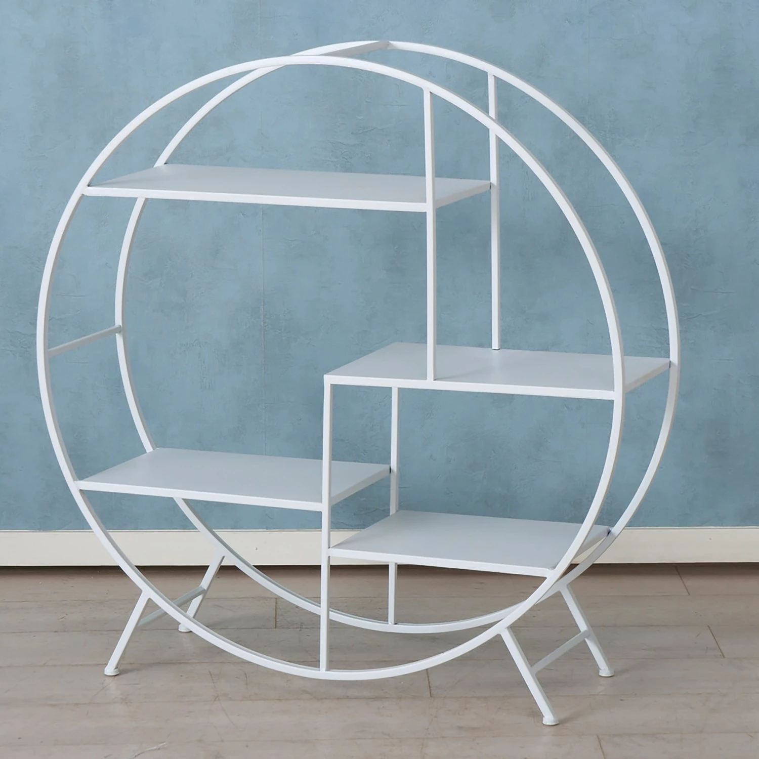 Boltze Regal Carlton - Metall - Weiß 2 Boltze Regal Carlton - Metall - Weiß – Bild 2