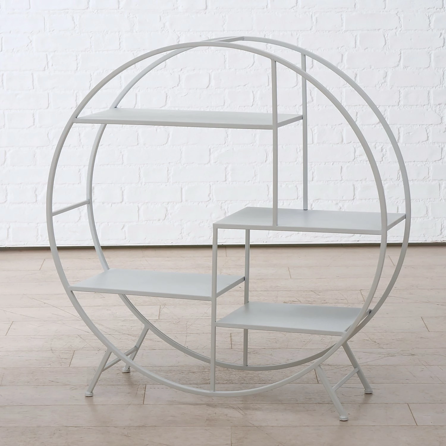 Boltze Regal Carlton - Metall - Weiß 3 Boltze Regal Carlton - Metall - Weiß – Bild 3