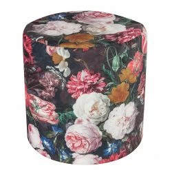 SITTING POINT Pouf DotCom Fiore - Polyester - Rot