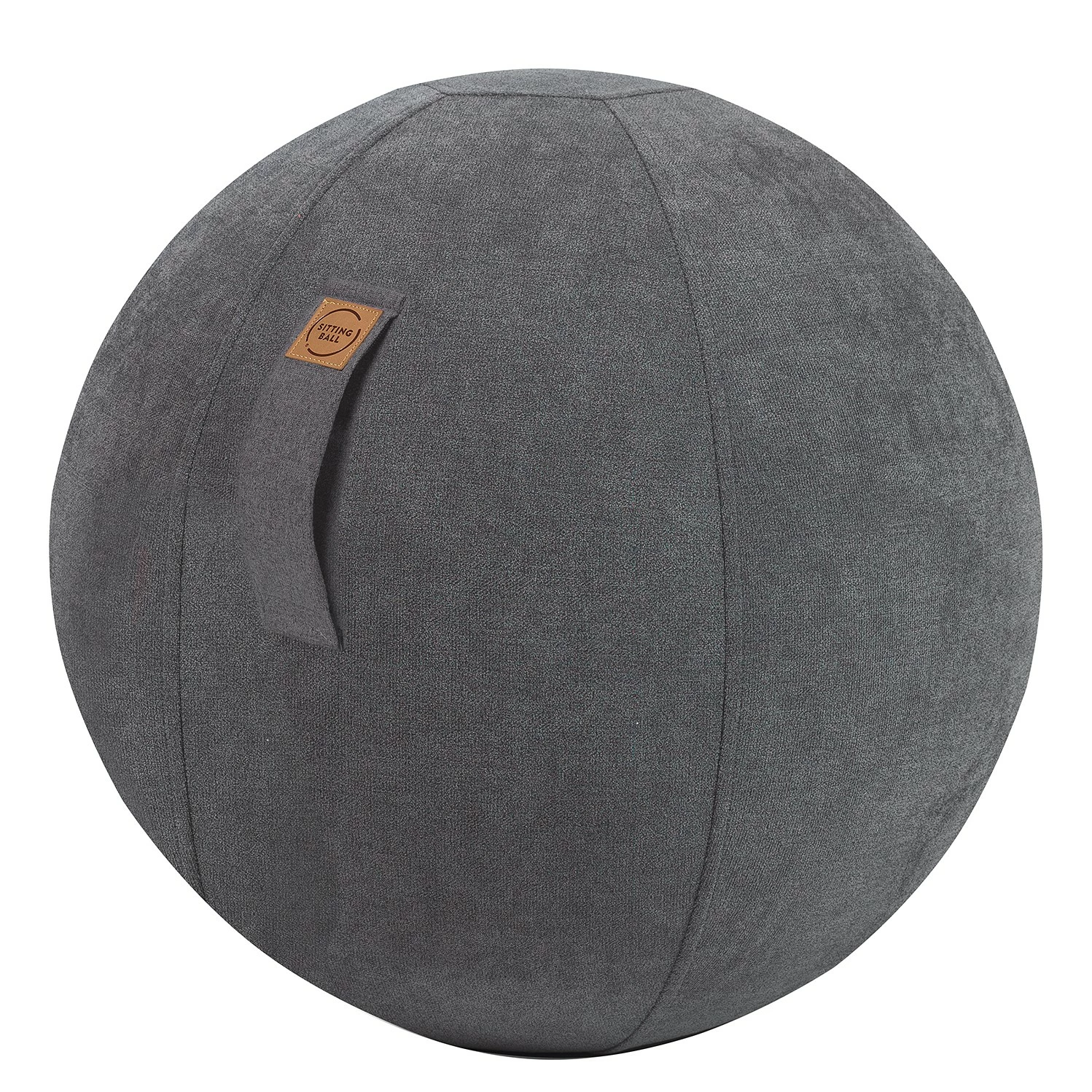 SittingBall Sitzball Alfa - Velorus / PVC - Anthrazit 1 SittingBall Sitzball Alfa - Velorus / PVC - Anthrazit