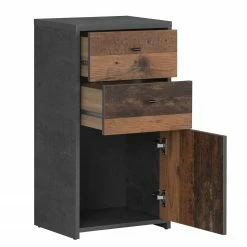 Loftscape Kommode Rison I - Dunkelgrau / Altholz Dekor 11 Loftscape Kommode Rison I - Dunkelgrau / Altholz Dekor -Wohnzimmermöbel boutique en ligne 1000272359 210819 07024100019 DETAILS P000000001000272359