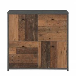 Loftscape Kommode Rison II - Dunkelgrau / Altholz Dekor -Wohnzimmermöbel boutique en ligne 1000272364 210819 07024300044 DETAILS P000000001000272364