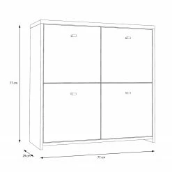 Loftscape Kommode Rison II - Dunkelgrau / Altholz Dekor -Wohnzimmermöbel boutique en ligne 1000272364 210819 07024300047 SKETCH DETAILS P000000001000272364 sketch