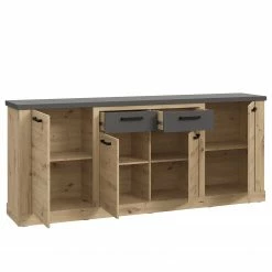 Ridgevalley Sideboard Moro II - Eiche Artisan Dekor / Grau -Wohnzimmermöbel boutique en ligne 1000272379 210819 07024800127 DETAILS P000000001000272379