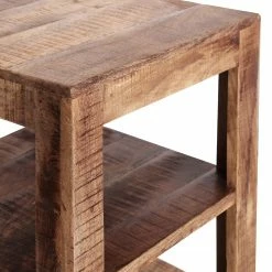 Naturoo Regal Colwood - Mango massiv - Höhe: 60 cm -Wohnzimmermöbel boutique en ligne 1000273408 210611 15404900089 DETAILS P000000001000273408