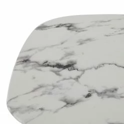 Red Living Beistelltisch Ladis - Glas / Metall - Marmor Weiß Dekor / Schwarz 8 Red Living Beistelltisch Ladis - Glas / Metall - Marmor Weiß Dekor / Schwarz -Wohnzimmermöbel boutique en ligne 1000273412 210611 15403200017 DETAILS P000000001000273412