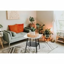 Red Living Beistelltisch Ladis - Glas / Metall - Marmor Weiß Dekor / Schwarz 7 Red Living Beistelltisch Ladis - Glas / Metall - Marmor Weiß Dekor / Schwarz -Wohnzimmermöbel boutique en ligne 1000273412 210611 15404800074 MOOD DETAILS P000000001000273412 mood