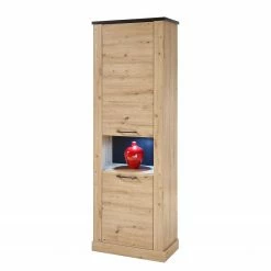 Ridgevalley Schrank Nanda I - Eiche Artisan Dekor / Eiche Schwarz Dekor