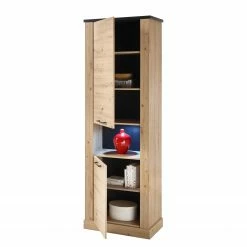 Ridgevalley Schrank Nanda I - Eiche Artisan Dekor / Eiche Schwarz Dekor -Wohnzimmermöbel boutique en ligne 1000273440 210610 07544700020 DETAILS P000000001000273440