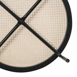 Studio Copenhagen Couchtisch Cyra - Rattan / Metall - Rattan / Schwarz -Wohnzimmermöbel boutique en ligne 1000273445 220420 060 DETAILS P000000001000273445